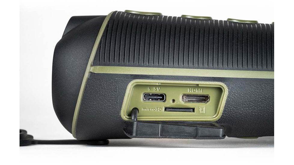 Teslong TTS260 4x Night Vision Thermal Imaging Monocular, Black / Mettalic Grey, TTS260