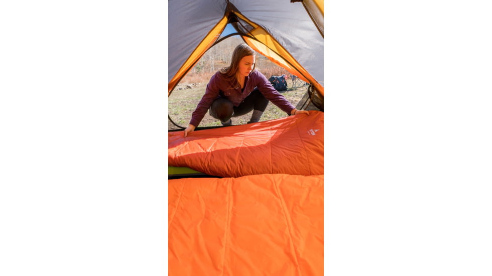 TETON Sports ALTOS-S 0 F Mummy Sleeping Bag, Orange, 1169