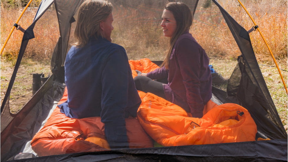 TETON Sports ALTOS-S 20 F Mummy Sleeping Bag, Burnt Orange, 1168