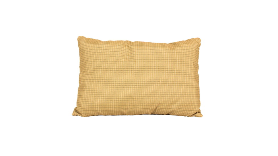TETON Sports Camping Pillow &amp; Pillowcase, Yellow/Tan, Small, 1018