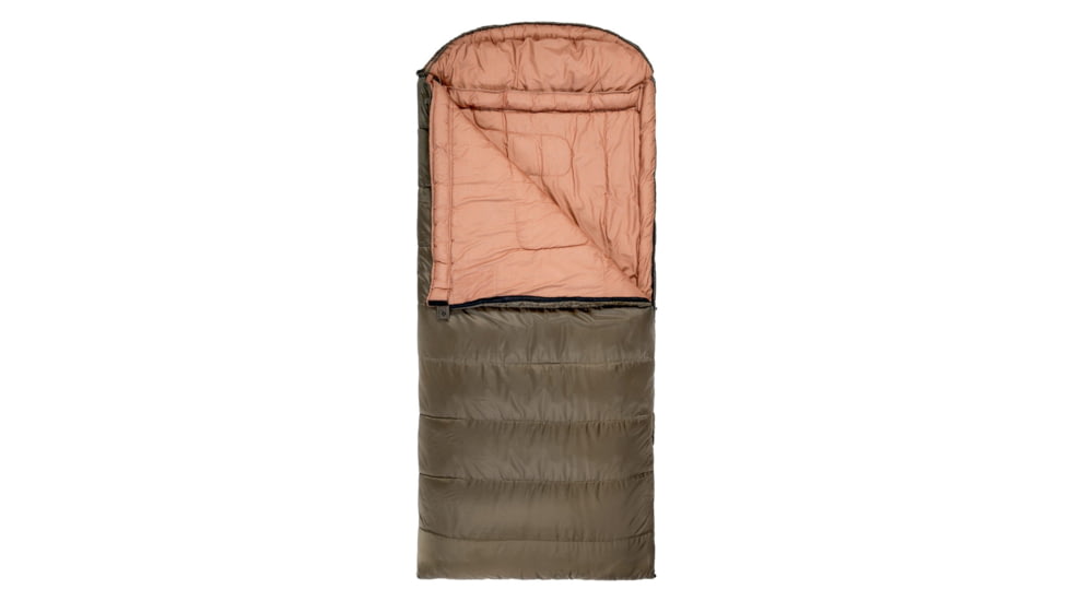 TETON Sports Celsius 0 F Sleeping Bag, Left Zipper, Green, Regular, 188L