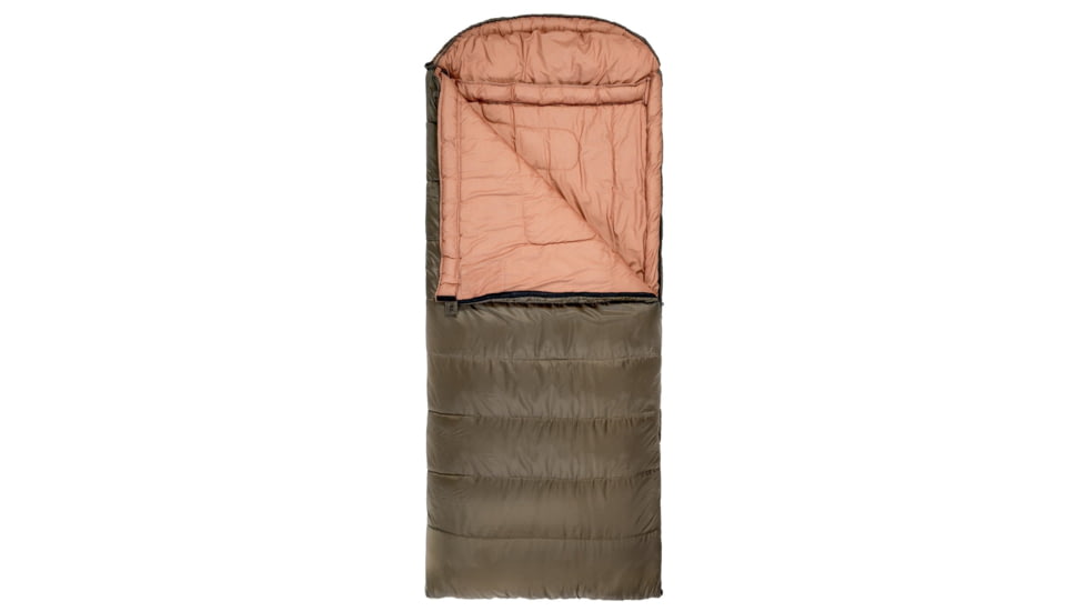 TETON Sports Celsius XL 0 F Sleeping Bag, Left Zipper, Green, Extra Large, 115L