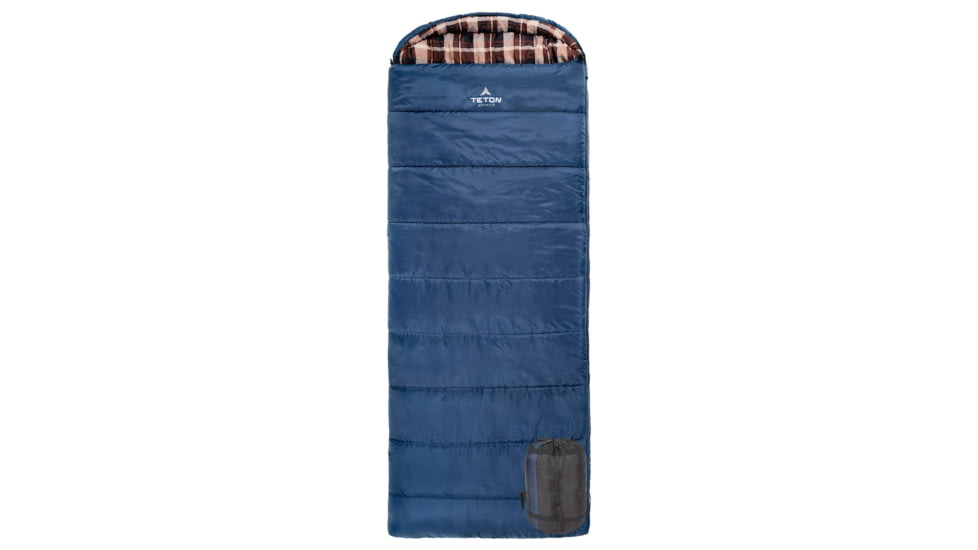 TETON Sports Celsius XL 20 F Sleeping Bag, Blue/Brown, Extra Large, 150L