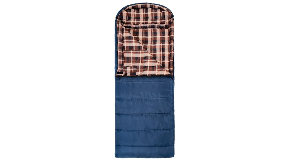 TETON Sports Celsius XL -25 F Sleeping Bag, Left Zipper, Blue/Brown, Extra Large, 103L