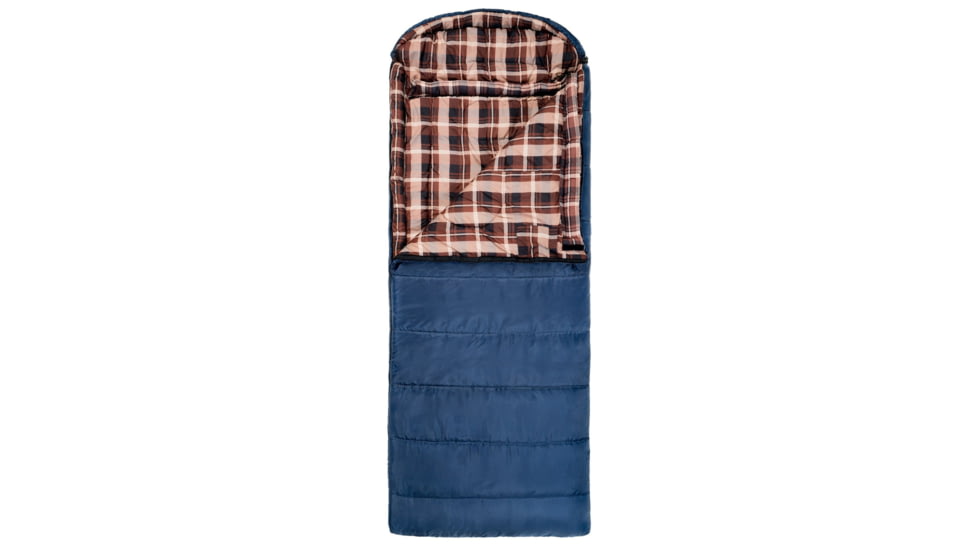 TETON Sports Celsius XL -25 F Sleeping Bag, Right Zipper, Blue/Brown, Extra Large, 103R
