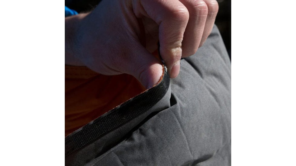 TETON Sports ComfortLite Regular Self-Inflating Sleeping Pad with Velcro, Orange/Grey, Regular, 1041A