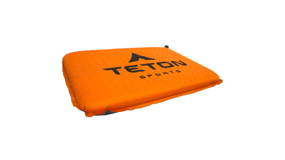 TETON Sports ComfortLite Self-Inflating Cushion, Orange, Regular, 1044