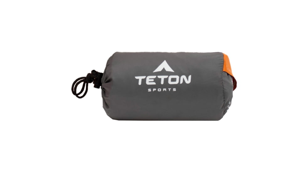 TETON Sports ComfortLite Self-Inflating Cushion, Orange, Regular, 1044