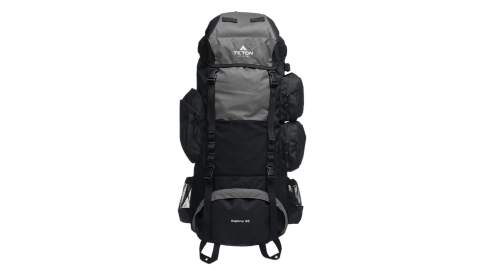 TETON Sports Explorer 65L Backpack, Graphite, 2106SCGR