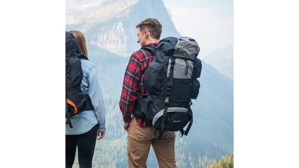 TETON Sports Explorer 65L Backpack, Graphite, 2106SCGR
