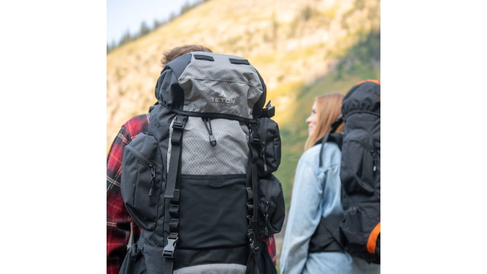 TETON Sports Explorer 65L Backpack, Graphite, 2106SCGR