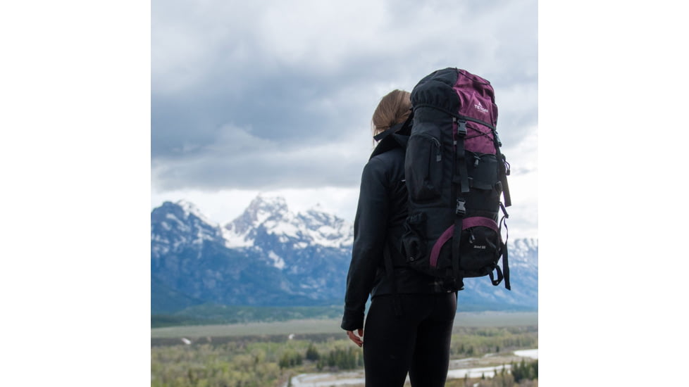 TETON Sports Explorer 65L Backpack, Huckleberry, 2106SCHB