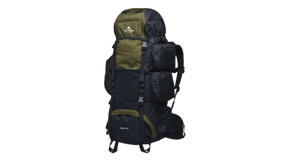 TETON Sports Explorer 65L Backpack, Olive, 2106SCOL