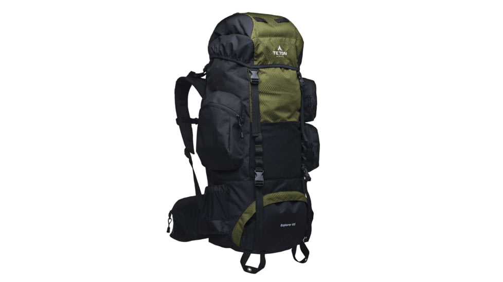 TETON Sports Explorer 65L Backpack, Olive, 2106SCOL