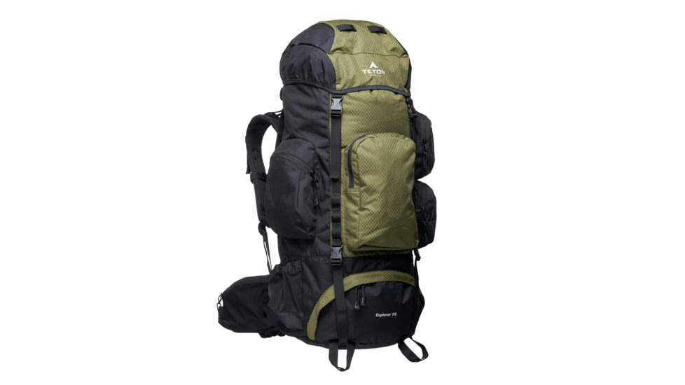 TETON Sports Explorer 75L Backpack, Olive, 2107SCOL