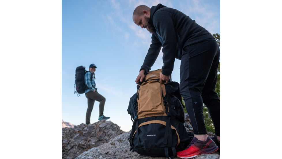 TETON Sports Explorer 85L Backpack, Buck Brown, 2108SCBB