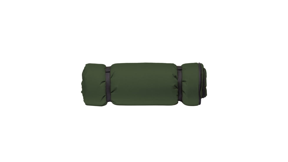TETON Sports Lil Bridger 0 F Junior Canvas Sleeping Bag for Kids, Green/Plum, Junior, 10042