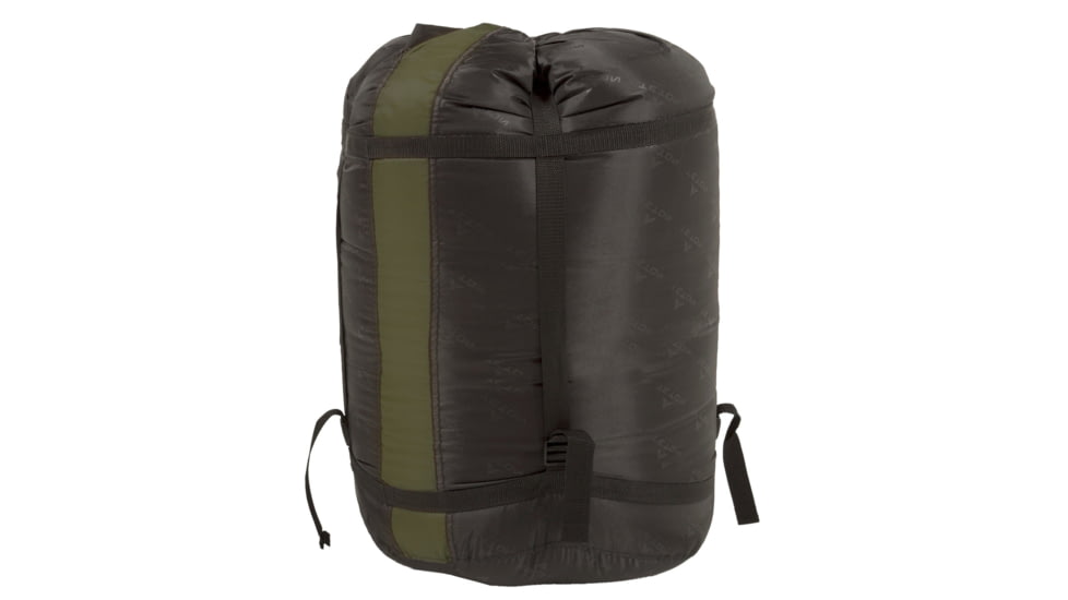 TETON Sports Mammoth 0 F Double Sleeping Bag, Double-Wide, Green/Tan, 111