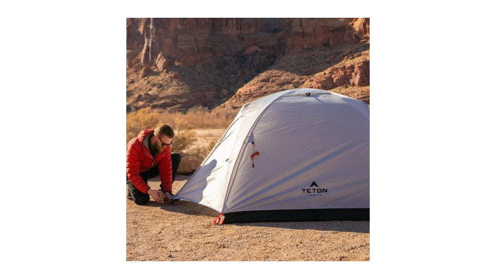 TETON Sports Mountain Ultra 2-Person Tent, Grey, 2006GY