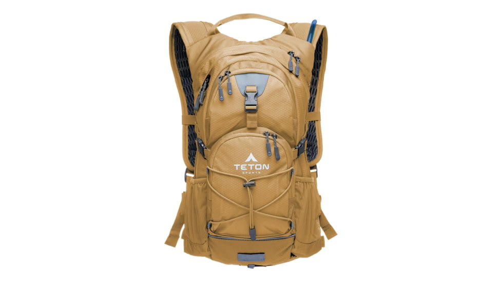 TETON Sports Oasis 22L Hydration Pack with 3L Bladder, Buck Brown, 2102SCBB