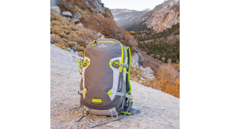 TETON Sports Pursuit 2000 Backpack, Grey, 33L, 1200