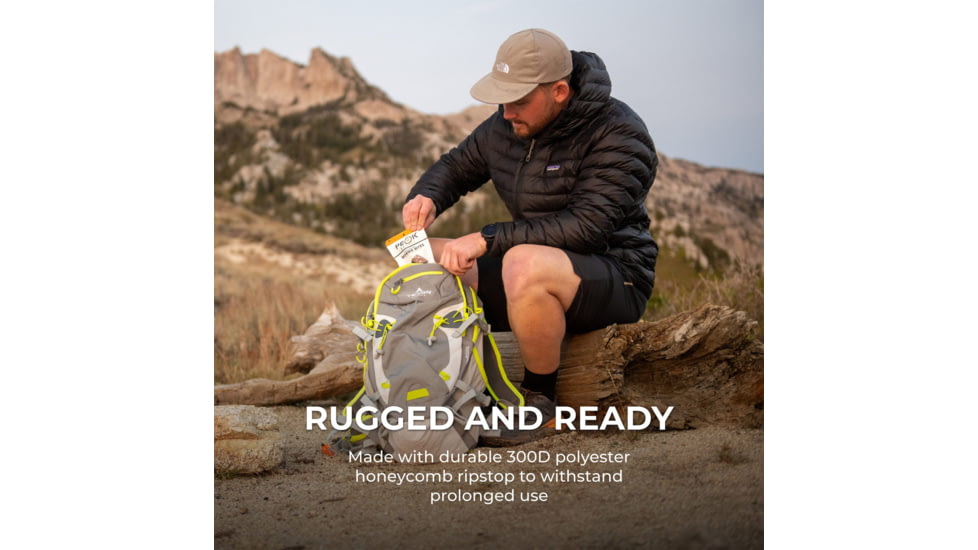 TETON Sports Pursuit 2000 Backpack, Grey, 33L, 1200