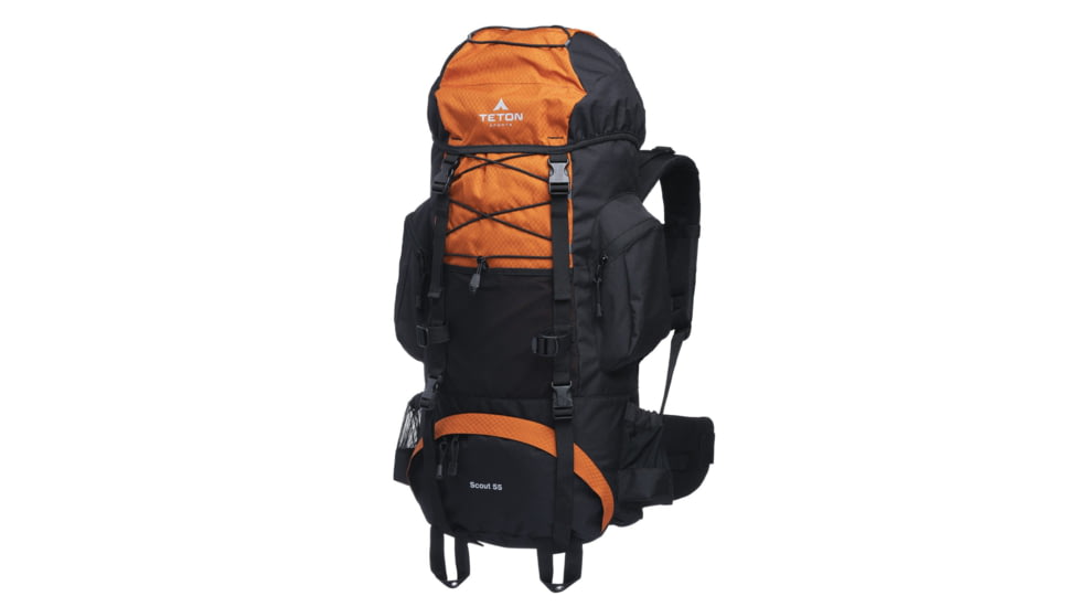 TETON Sports Scout 55L Backpack, Burnt Orange, 2104SCBO