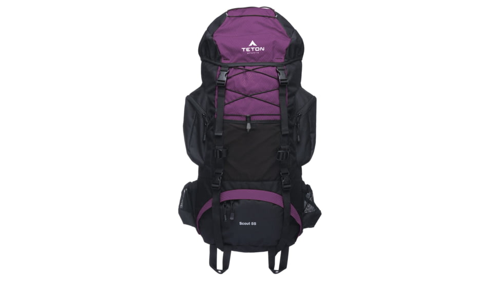 TETON Sports Scout 55L Backpack, Huckleberry, 2104SCHB