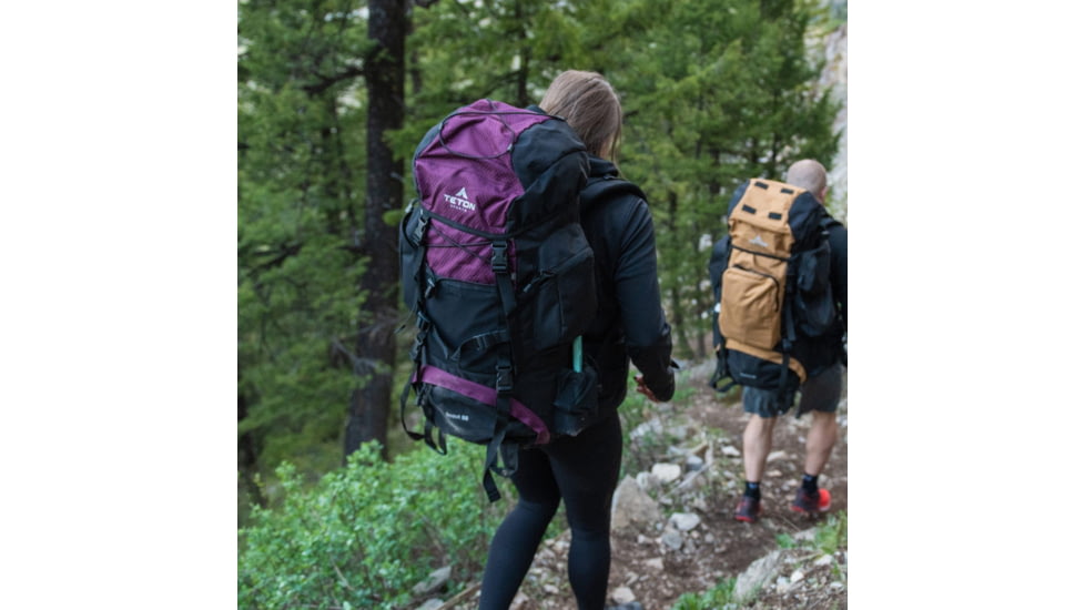 TETON Sports Scout 55L Backpack, Huckleberry, 2104SCHB