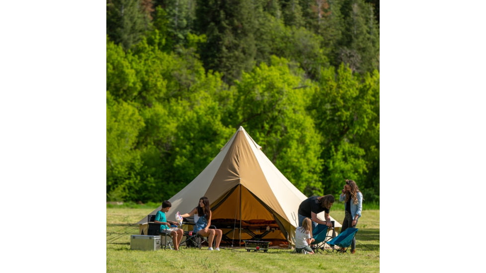 TETON Sports Sierra Canvas Tent, 12 Person, Brown, 2014