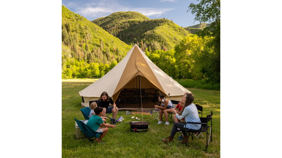 TETON Sports Sierra Canvas Tent, 6 Person, Brown, 2012