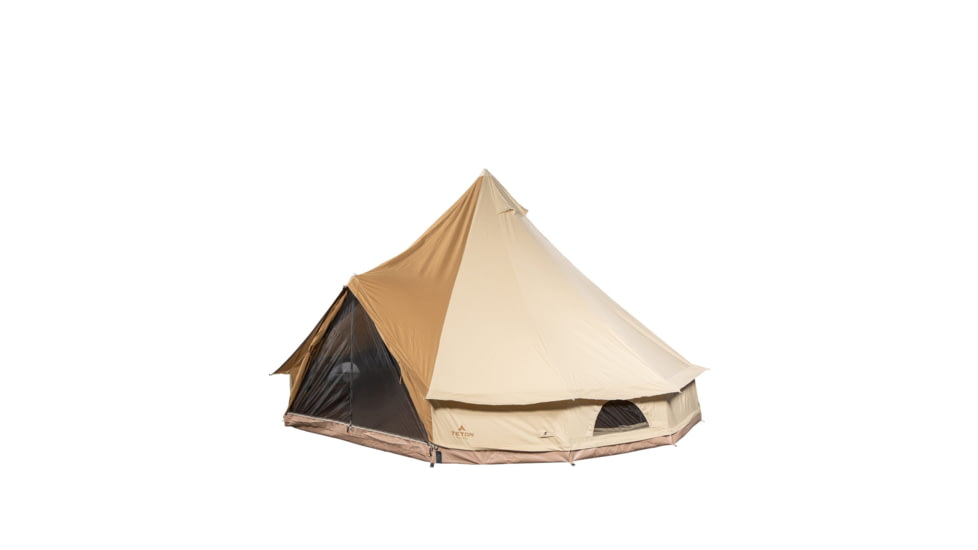 TETON Sports Sierra Canvas Tent, 6 Person, Brown, 2012