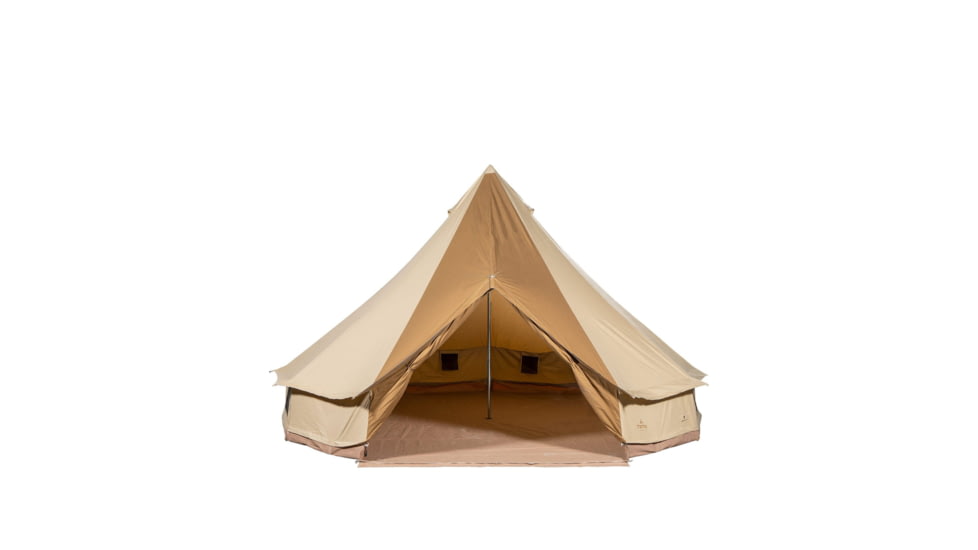 TETON Sports Sierra Canvas Tent, 6 Person, Brown, 2012