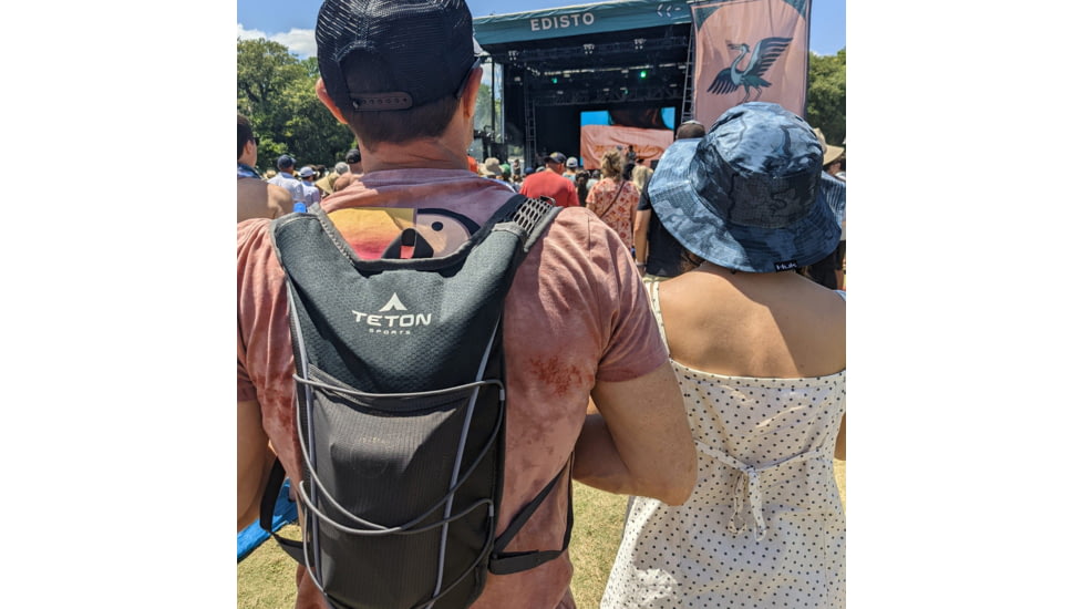 TETON Sports TrailRunner 2L Hydration Pack, Onyx, 2100SCOX