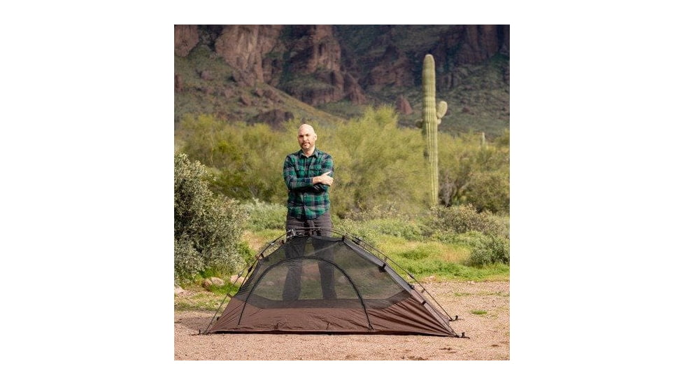 TETON Sports Vista 1-Person Quick Tent, Brown, 2001BR