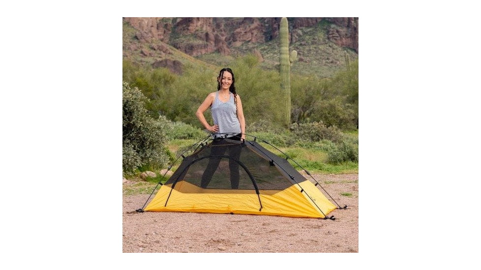 TETON Sports Vista 1-Person Quick Tent, Yellow, 2001YL