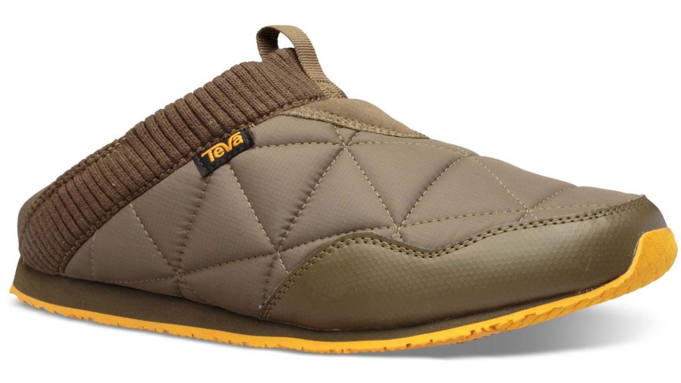 Teva Ember Moc Slippers - Mens, Dark Olive, 8 US, 1018226-DOL-08