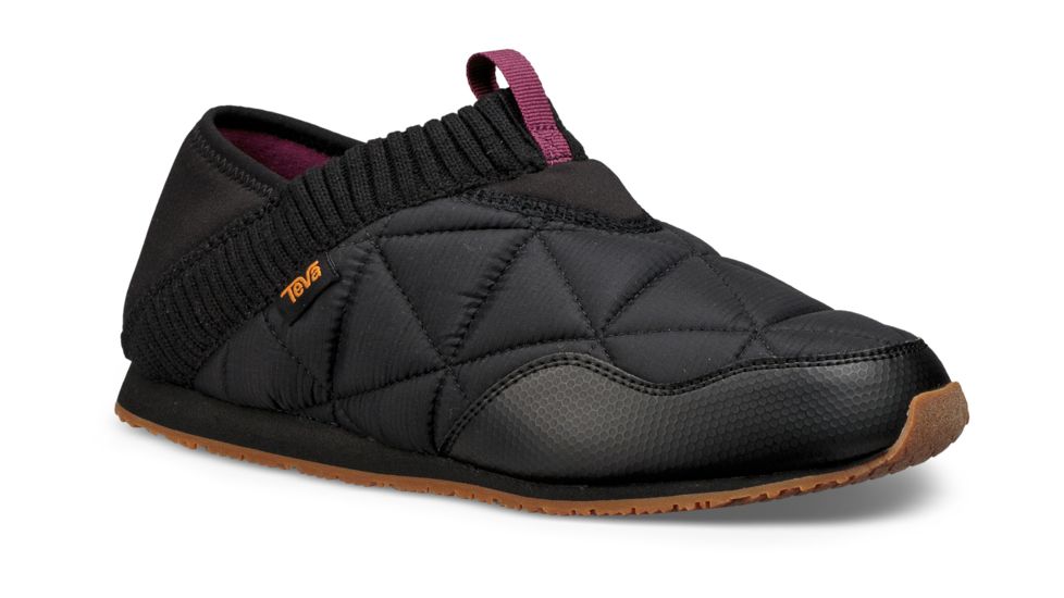 Teva Ember Moc Sneaker - Womens, Black, 6 US, 1018225-BLK-06