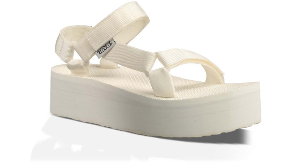 Teva Flatforuniversal Shoes - Womens, Bright White, 5, 1008844-BRWH-05