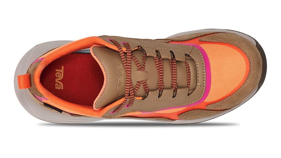 Teva Geotrecca Low Shoes - Womens, Honey Brown/Coral Rose, 9, 1144294-HBCR-09