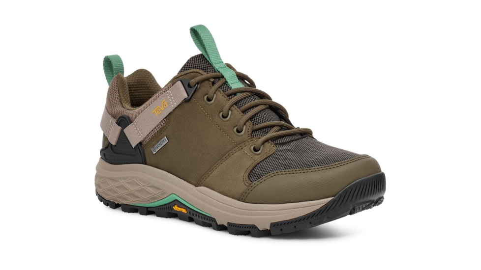 Teva Grandview GTX Low Camp Shoes - Womens, Olive/Brown, 9, 1134030-OBWN-09