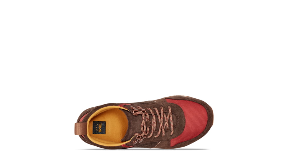 Teva Highside 84 Mid Shoes - Womens, Chocolate Brown/Tandoori Spice, 8 US, 1103242-CBTS-08