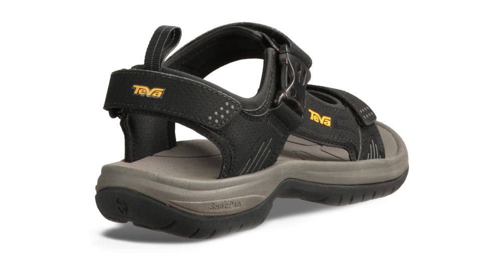Teva Holliway Mens Sandals, Black, 14 US, 1006912-BLK-14 US