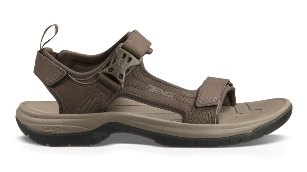 Teva Holliway Mens Sandals, Turkish Coffee, 7 US, 1006912-TKCF-7 US