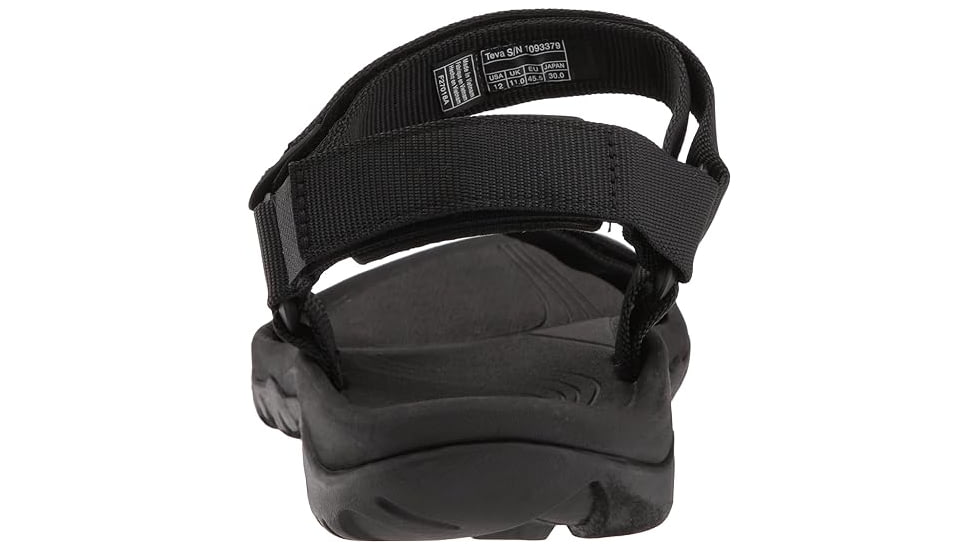 Teva Hurricane 4 Sandals - Mens, Black, 12, 1093379-BLK-12