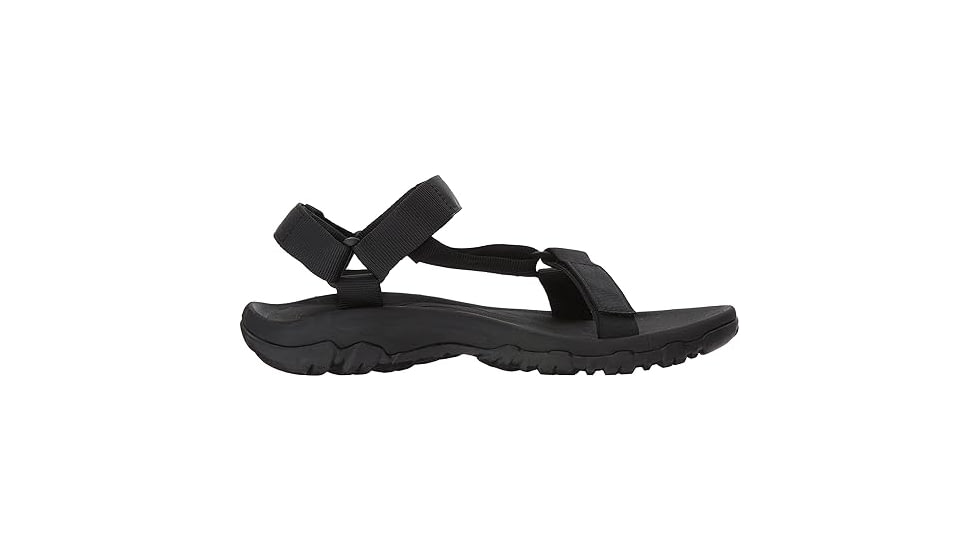 Teva Hurricane 4 Sandals - Mens, Black, 12, 1093379-BLK-12