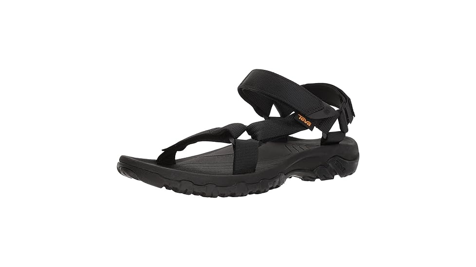 Teva Hurricane 4 Sandals - Mens, Black, 12, 1093379-BLK-12