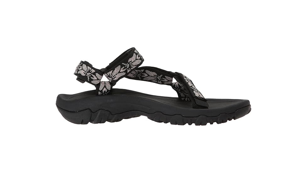 Teva Hurricane 4 Sandals - Womens, Hazel Black, 5, 1093378-HAZB-05
