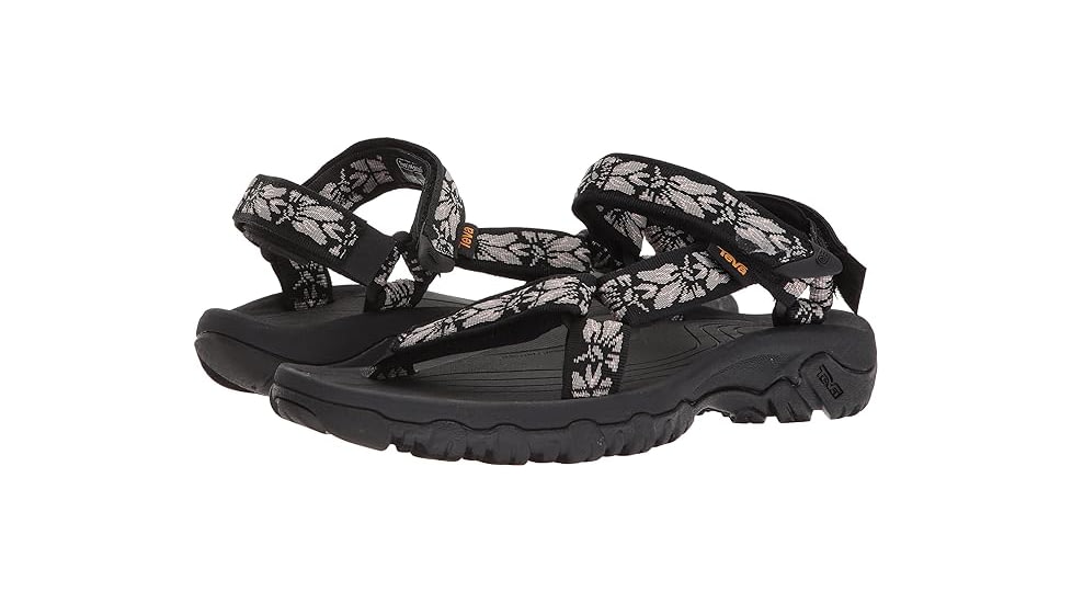 Teva Hurricane 4 Sandals - Womens, Hazel Black, 5, 1093378-HAZB-05