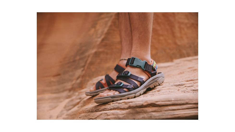 Ahnu Hurricane XLT2 ALP Sandal - Mens, Deep Lake, 12, 1100033-GDL-12